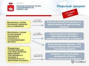 В случае если аукционе принял участие только один участник