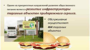 Организация на одной площади и розничная торговля и общепит